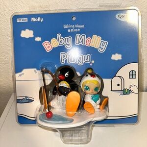POP MART Baby Molly x PINGU Fishing Time Figure